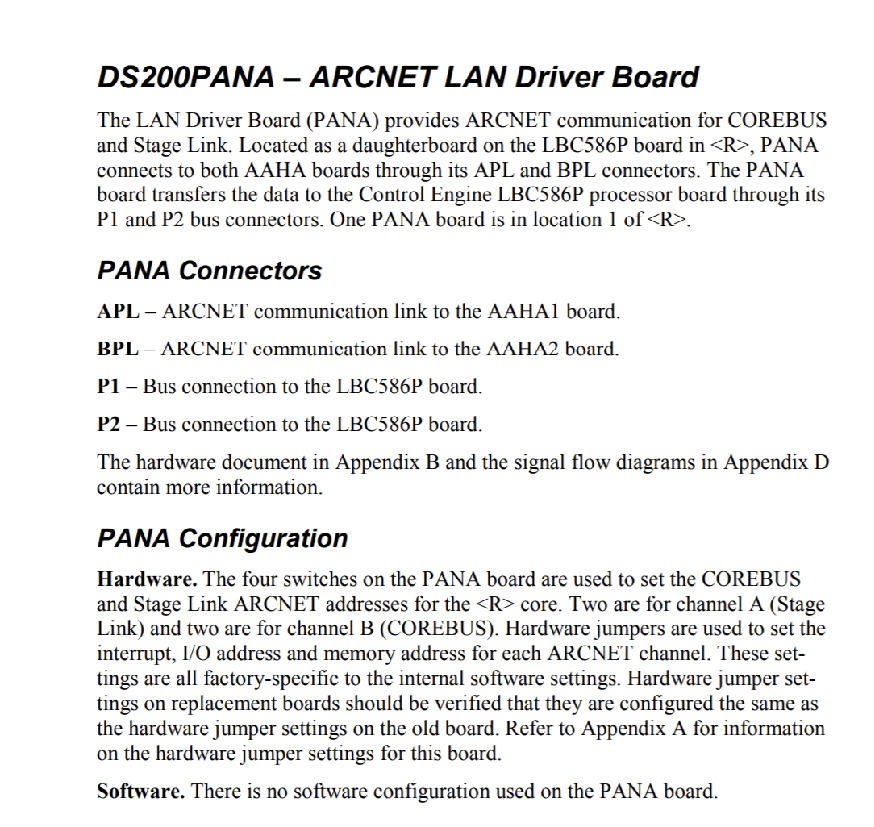 First Page Image of DS200PANAH2 Data Sheet GEH-6153.pdf